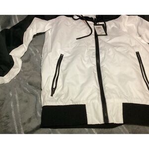 CSG black and white jacket